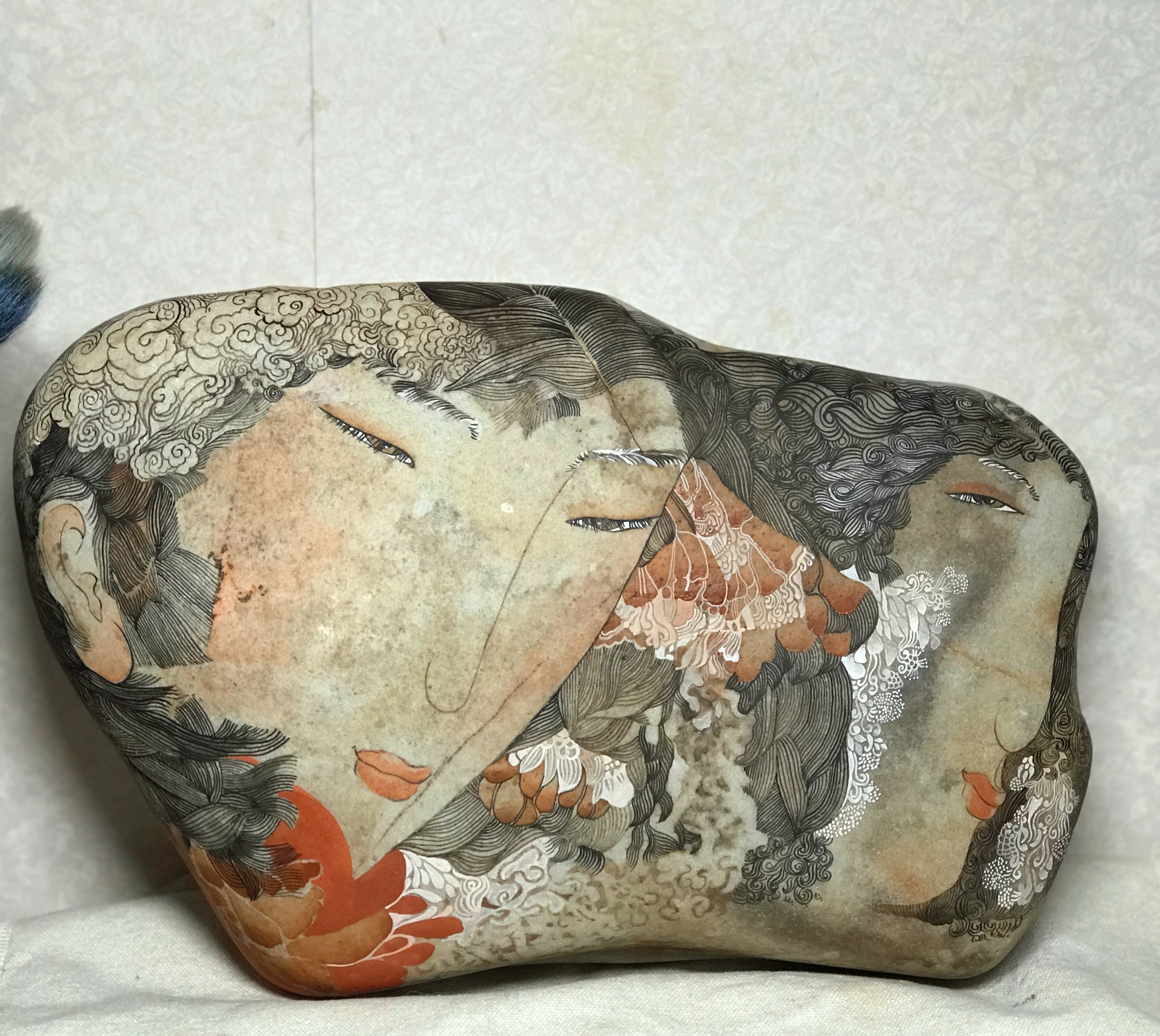 Hand-painted：Crabapple in bloom