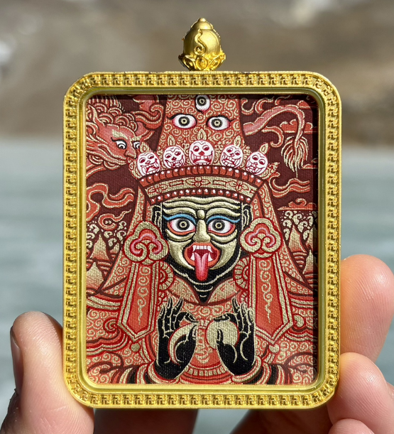 Zahki Lhamo-Wealth and Treasures, Ward Off Evil and Harm