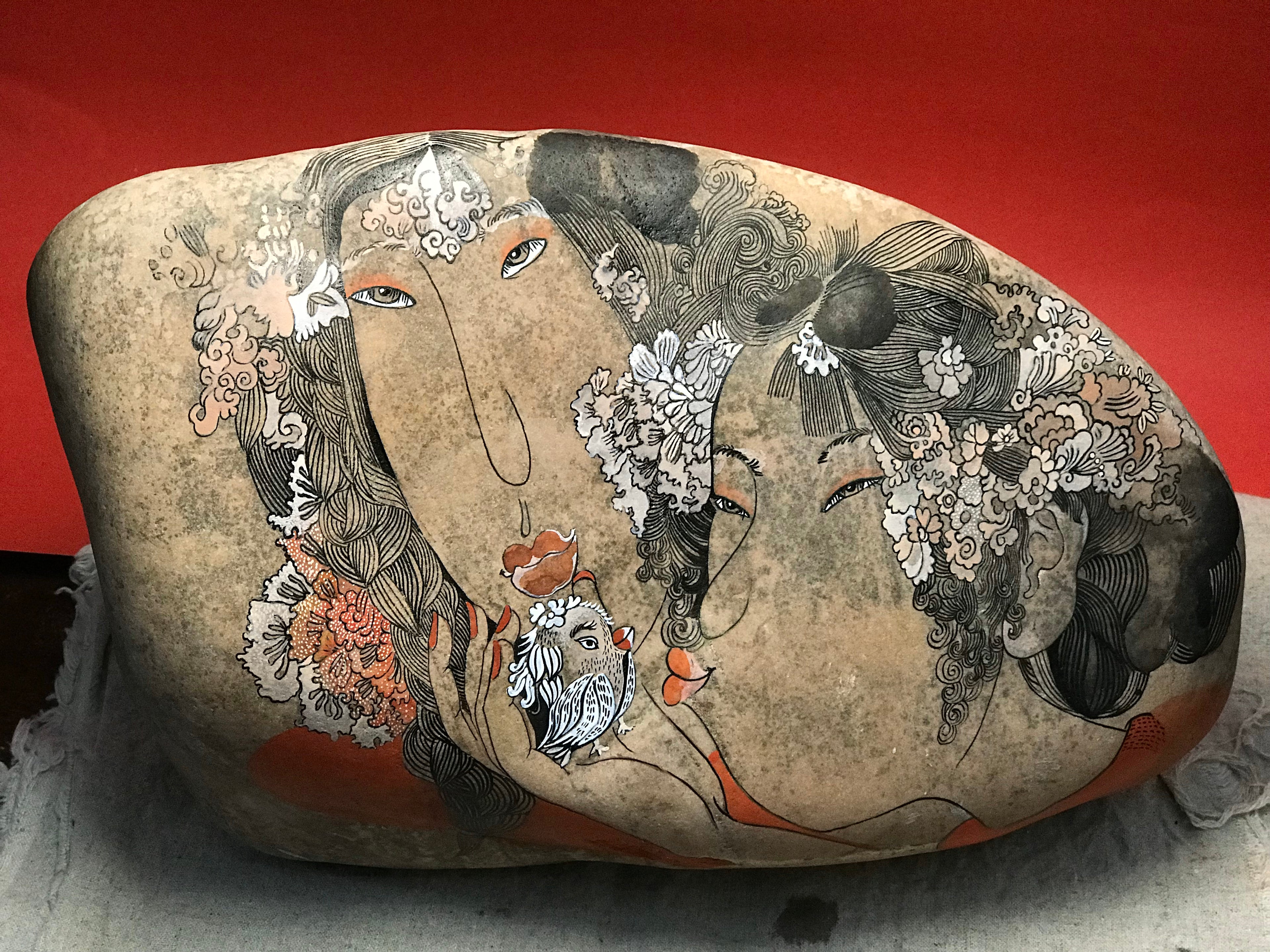 Hand-painted：Look back on the past