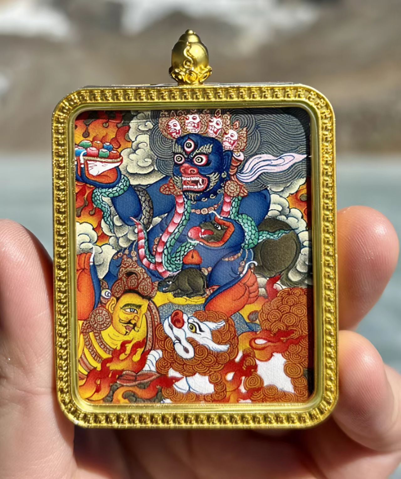 Black Jambhala-Attract Wealth, Trample Villains